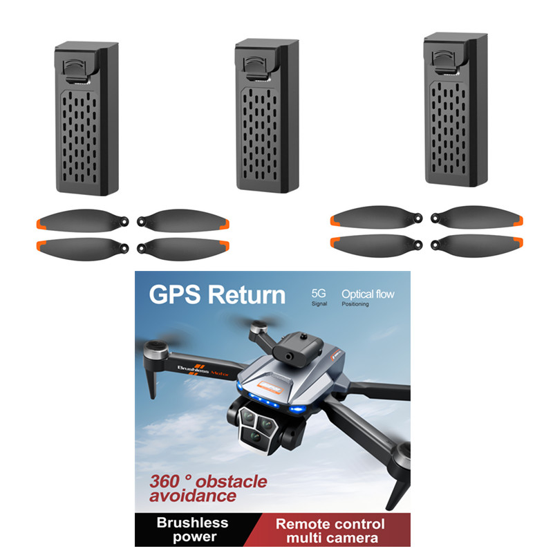 Drone Battery Plate - S158 GPS аккумулятор для дрона/USB/пропеллер S158