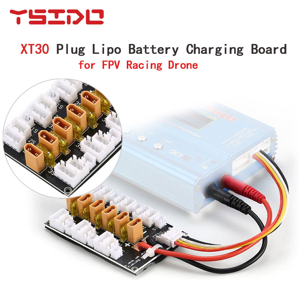 Drone Battery Parallel Board - Зарядная плата 1S-3S 20A XT30, параллельная