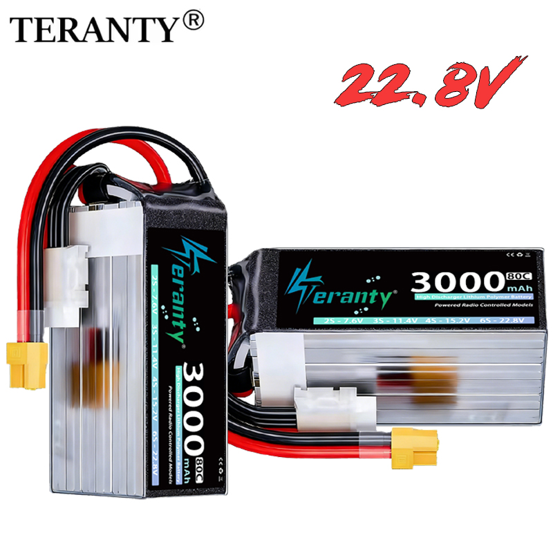 Drone Battery 6S - Аккумулятор LiPo TERANTY 6S 22.8V 3000mAh