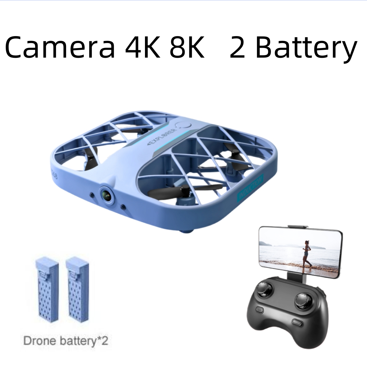 Drone Battery Case - JJRC H107 FPV RC дрон с