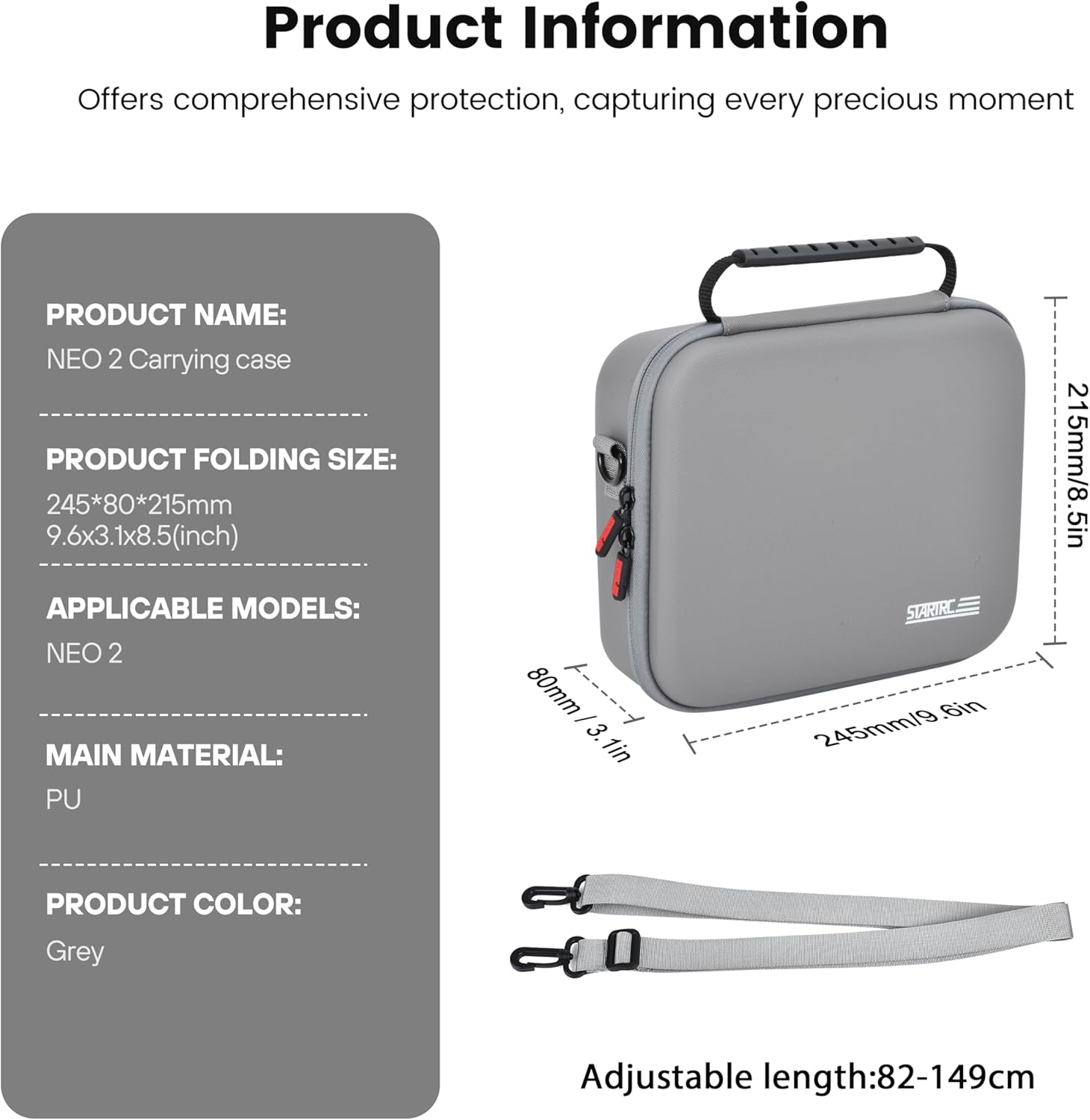 STARTRC Neo 2, портативная сум – обзор и цена Drone Battery Case