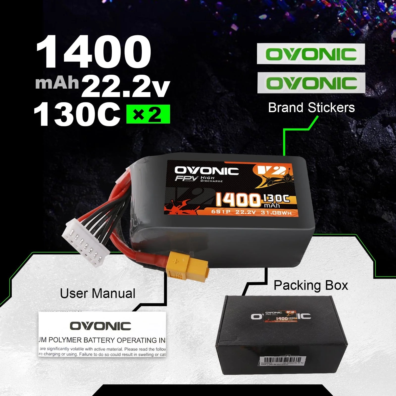 Аккумуляторная батарея Ovonic  – обзор и цена Drone Battery Bag