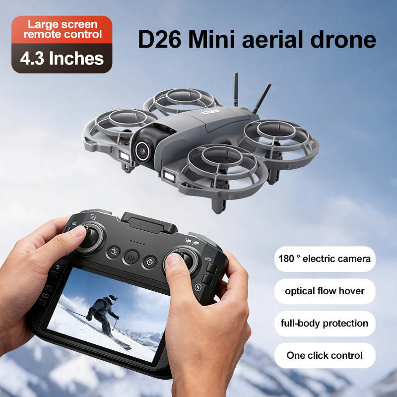 Дрон D26 4K Aerial HD 180 °    – обзор и цена Drone Battery Case