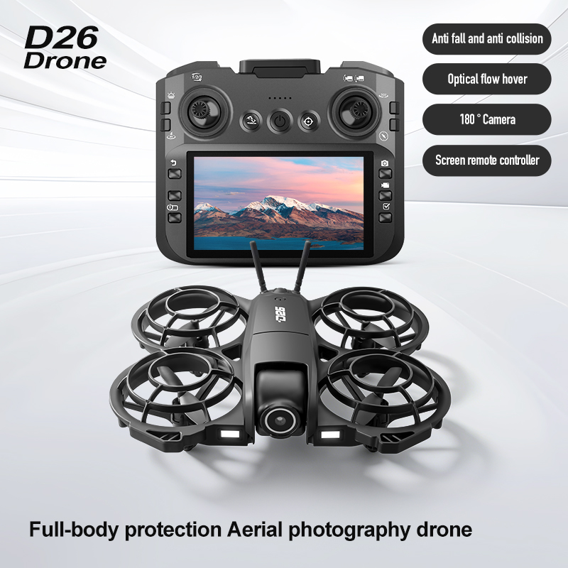 Дрон D26 4K Aerial HD 180 °    – обзор и цена Drone Battery Case