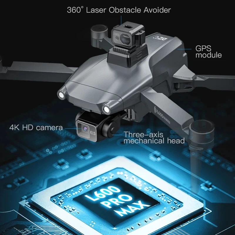 L600 PRO MAX GPS Дрон Професси – обзор и цена Drone Battery Case