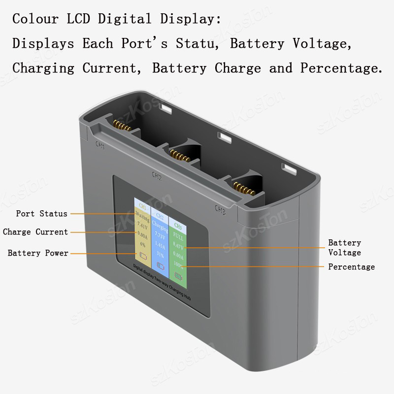 Для DJI Mavic Mini 2/SE Mini 4 – обзор и цена Drone Battery Balance Charger