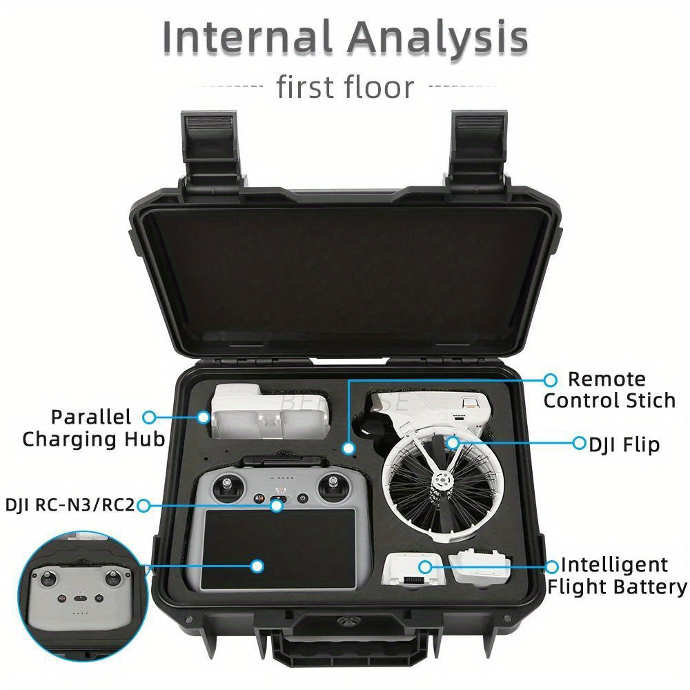 Жесткий кейс для хранения DJI  – обзор и цена Drone Battery Bag