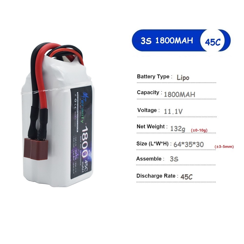 11,1 В LiPo аккумулятор 3S 150 – обзор и цена Drone Battery 3S