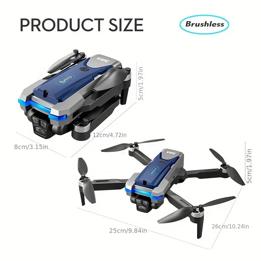 Складной Квадрокоптер S8S, GPS – обзор и цена Drone Battery Case